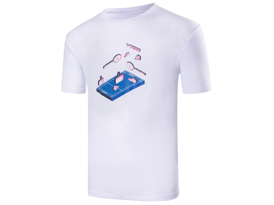 3D羽球場 T-Shirt (中性款) T-2406 A