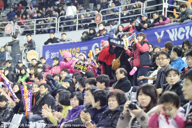熱情的韓國觀眾