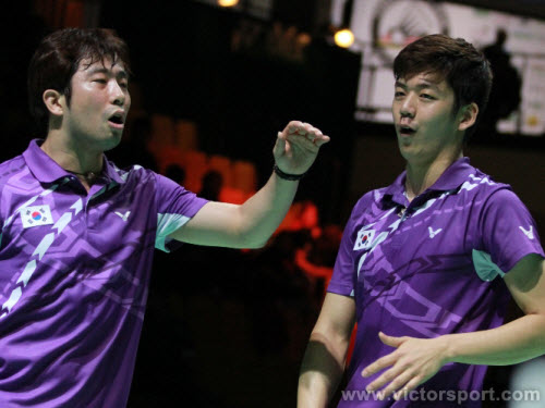 Jung Jae Sung/ Lee Yong Dae in GERMAN OPEN 2012