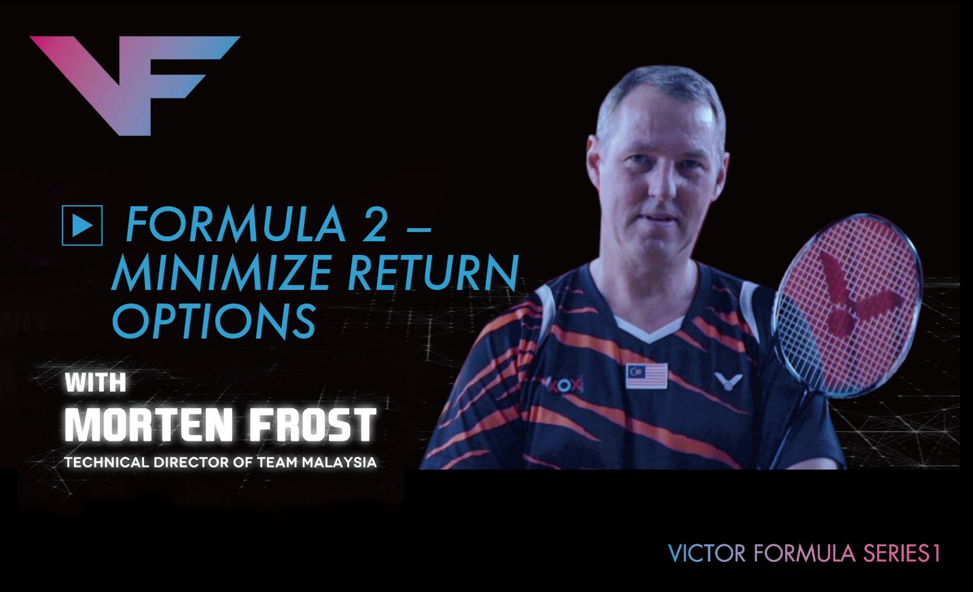 VF勝利方程式: 弗洛斯特 | FORMULA 2 – 減少對手回球選擇