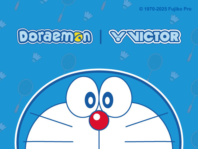 哆啦A夢的四次元口袋開啟羽球新篇章！VICTOR 哆啦A夢限定系列夢幻登場