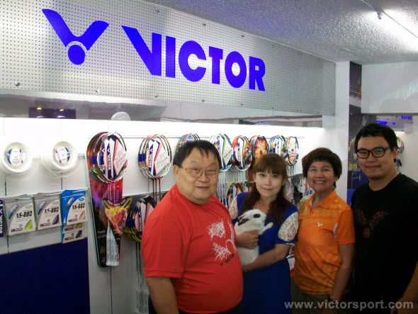 中台灣首家VICTOR概念店開幕－大鷲體育用品社