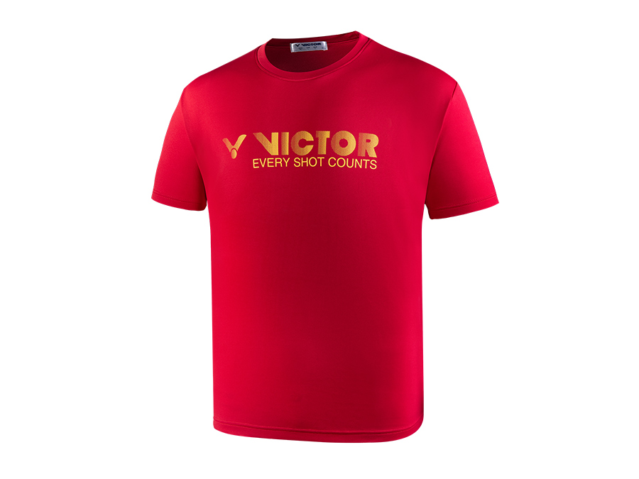 VICTOR印花T-Shirt 中性款 T-10902 Y