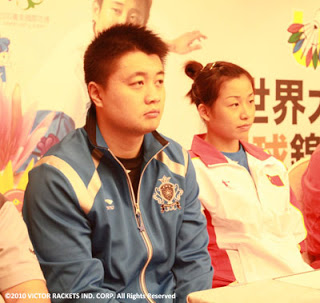 世錦賽中國混雙金牌鄭波、馬晉 來台搶金