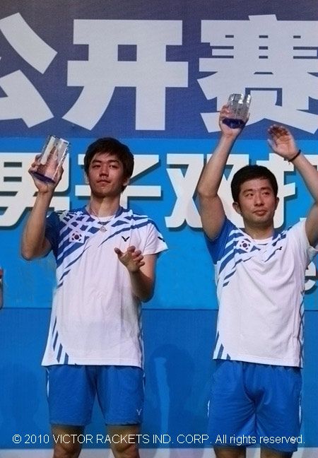 李龍大／鄭在成男雙奪魁，連續3年在中國超級賽獲得冠軍 